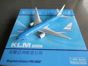 Phoenix フェニックス 1/400 KLM ASIA 荷蘭亞洲航空公司 ボーイング777-200ER PH-BQF