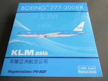 Phoenix フェニックス 1/400 KLM ASIA 荷蘭亞洲航空公司 ボーイング777-200ER PH-BQF_画像8