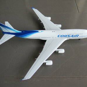 Phoenix フェニックス 1/400 CORSAIR INTERNATIONAL コルセールインターナショナル ボーイング747-400 F-GTUIの画像4