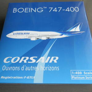 Phoenix フェニックス 1/400 CORSAIR INTERNATIONAL コルセールインターナショナル ボーイング747-400 F-GTUIの画像8