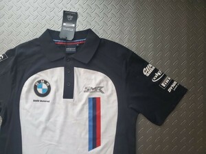 【最新★正規品★本物】 新品 BMW MOTORRAD WORLD SBK モトラッド オフィシャル ポロシャツ サイズUK-L（日本のXL）Mスポーツ