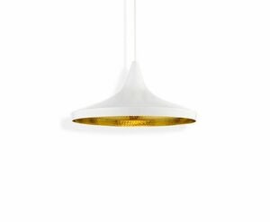 TOM DIXON BEAT WIDE PENDANT トム・ディクソン ペンダントライト ホワイト&ゴールド MAXRAY 照明 北欧 ヤマギワ YAMAGIWA