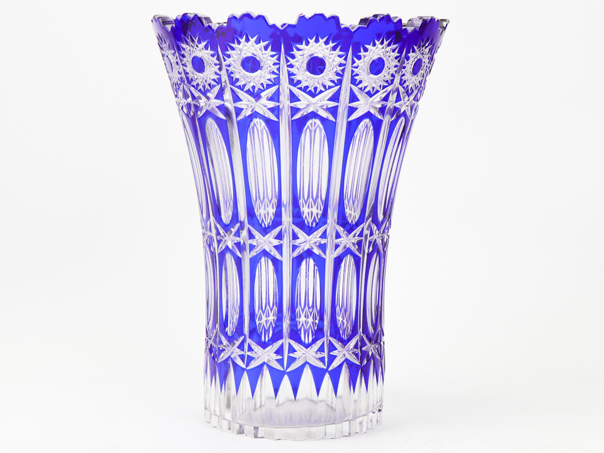 ヤフオク! -クリスタルカットガラス花瓶の中古品・新品・未使用品一覧