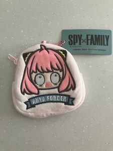 SPY×FAMILY アーニャ　ミニアップリケポーチ