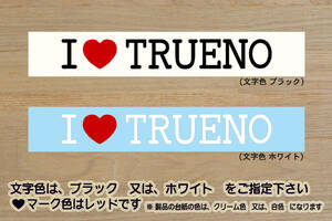 I LOVE TRUENO ステッカー スプリンター_トレノ_86_4AG_2TG_AE86_AE101_AE92_TE61_TE71_TE47_TE27_改_改造_チューニング_カスタム_ZEAL豊田