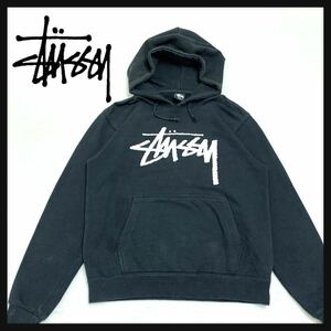 【人気】STUSSY ステューシー スウェット パーカー ビッグロゴ