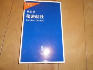 秘密結社 桐生操 世界を動かす「闇の権力」 中公新書 クラレ フリーメーソン イルミナティ テンプル騎士団 薔薇十字団 円卓会議 CFR