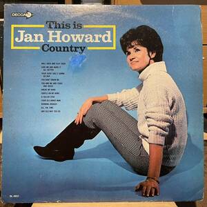 【US盤Org.Promo】Jan Howard This Is Jan Howard Country (1967) Decca DL 4931