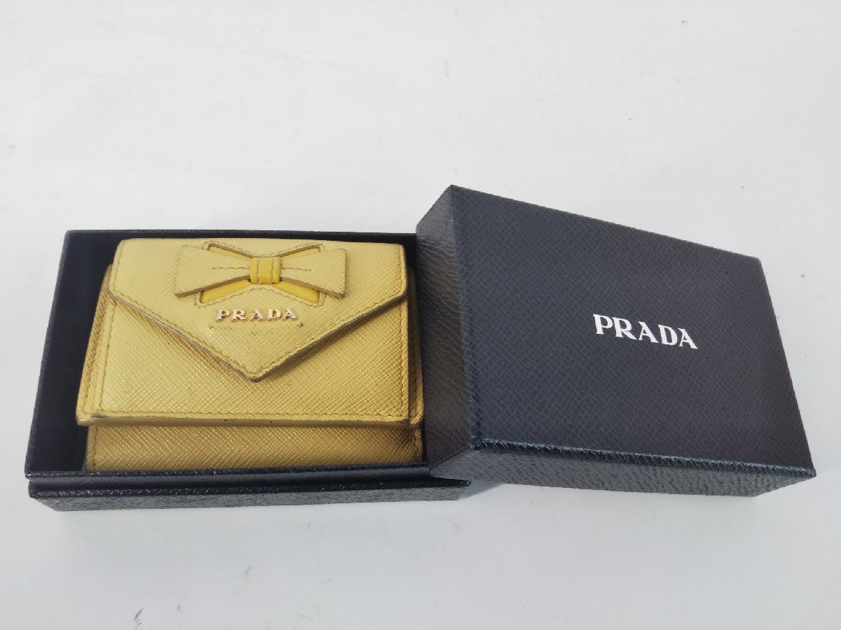 激安単価で PRADA プラダ ミニ財布 ミニウォレット コインケース B