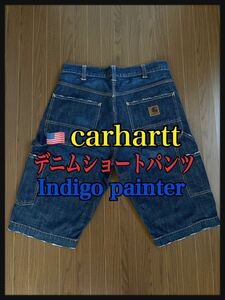 carhartt denim short pants カーハート デニムハーフパンツ ハーフパンツ デニムショートパンツ アメカジ ダンサー スケーター サーファー