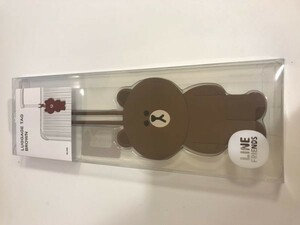 1 пункт только новый товар редкостный LINE FRIENDS Brown дорожная сумка ремешок ремень 