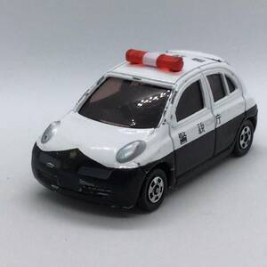 BB312 トミカ ミニカー 日産 NISSAN マーチ パトロールカー パトカー 