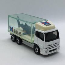 BE1162 トミカ ミニカー 日産 NISSAN ディーゼル クオン 水族館トラック_画像2