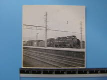 (J48)669 写真 古写真 電車 鉄道 鉄道写真 蒸気機関車 D51407 昭和34年9月20日 松田 松田駅 神奈川 SL_画像1