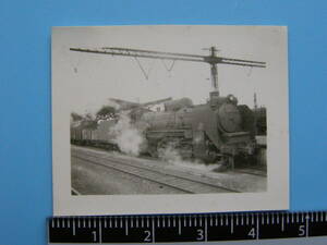 (J48)737 写真 古写真 電車 鉄道 鉄道写真 蒸気機関車 D51291 昭和25年4月22日 品川駅 SL