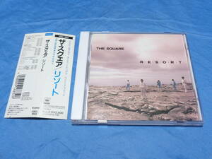 ザ・スクェア　CD　リゾート　R・E・S・O・R・T 　THE SQUARE　T-SQUARE　 CSCL 1683　帯付