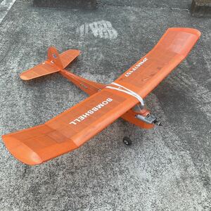 【引取り限定】長谷川氏　設計・製作　オリジナル高翼機　BOMBSHELL？