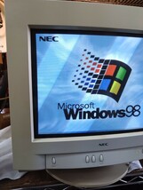 NEC CRTディスプレイ DV15A2 15インチCRTモニター カラー 15型モニター ディスプレイ 　ブラウン管モニター　ジャンク_画像3