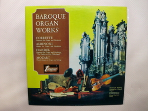 ＊【LP】【V.A】ヘルムート・リリング、ダグラス・ハース(オルガン)／BAROQUE ORGAN WORKS モーツァルト・ヘンデル 他（TV34135S）(輸入盤)