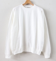 美品 AURALEE オーラリー SUPER HIGH GAUGE SWEAT BIG P/O サイズ3 オーバーサイズ スウェット シャツ A9SP01NU_画像1