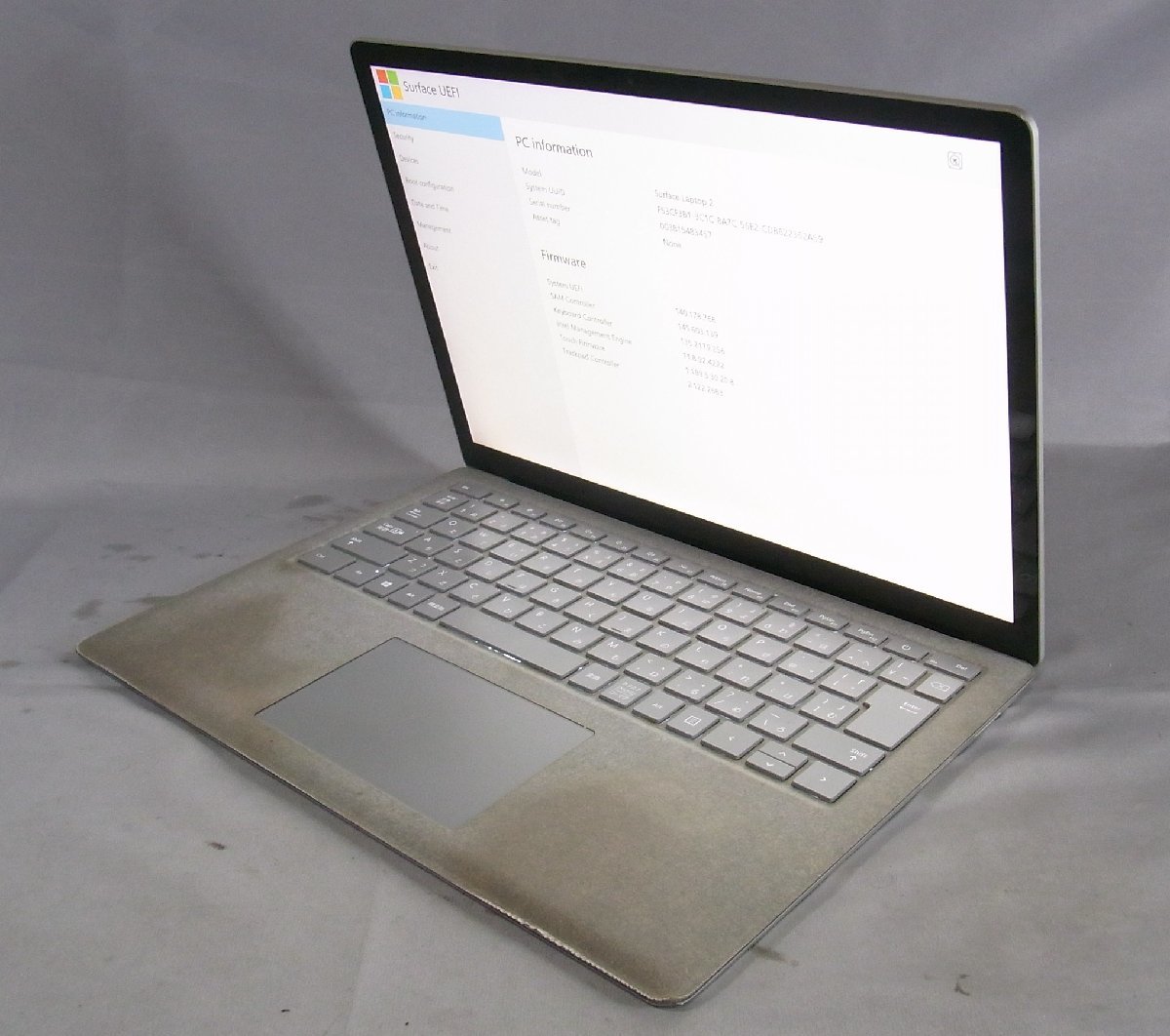 ヤフオク! -「surface laptop ジャンク」の落札相場・落札価格