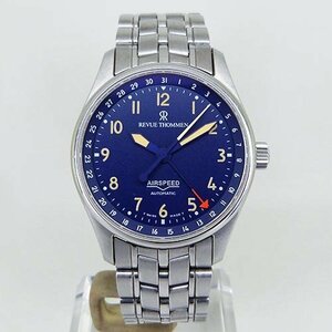  used Revue Thommen [REVUE THOMMEN] 6110004 air Speed automatic blue 