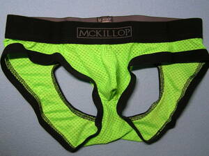 即決新品 McKillop Sexy Male Underwear Bulge Envy バックホール Brief- Glory Lycra ライトグリーン 現品表記サイズ　M