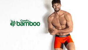 即決正規品新品 オージーバム Aussiebum Comfy Bamboo Hipster ボクサートランク オレンジ色 現品表記サイズ M