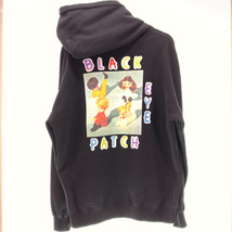 ▲ Black Eye Patch ブラック アイ パッチ 19AW GIRLS HOODIE ガールズ フーディー プルオーバー パーカー ブラック 104_画像3