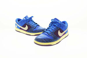 △ NIKE ナイキ DUNK LOW SP / UNDFTD ダンク ロー SP アンディフィーテッド スニーカー DH6508-400 28.5cm 青 ブルー 103