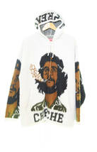 △ SUPREME シュプリーム 21SS Che Hooded Zip Up Sweater チェ ジップアップ ニットパーカー XL 白 ホワイト 103_画像1