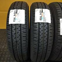 未使用品 2022年製 155/65R13 ブリヂストン セイバーリング SL101 SEIBERLING 4本セット 軽自動車流用_画像5