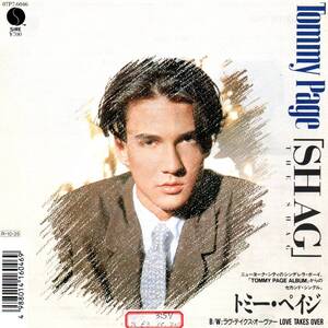 Tommy Page 「Shag/ Love Takes Over」国内盤サンプルEPレコード