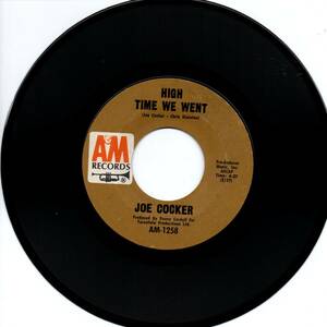 Joe Cocker 「High Time We Went/ Black-Eyed Blues 」米国盤EPレコード