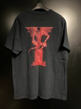 激レア 90'S TECHNOCRACY Tシャツ ヴィンテージ　サイズL ブラック　メタルバンドTシャツ Slipknot テクノクラシー _画像2