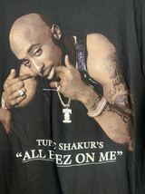 90'S当時物2PAC All Eyes On Me Tシャツ ヴィンテージ　サイズXL Ice Cube ブラック　Nas USA製　HIP HOP Tシャツ　Snoop Dogg _画像2