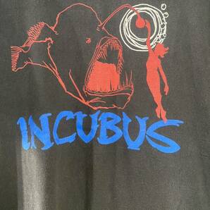 00'S当時物 INCUBUS Tシャツ ヴィンテージ サイズL ブラック インキュバス バンドTシャツ SLAYER の画像3