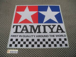  rare *TAMIYA( Tamiya ) made seal |.. goods promotional items 2 sheets set 