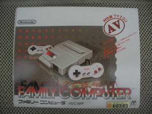 * новый товар нераспечатанный * nintendo FAMILY COMPUTER HVC-NFF Nintendo Family компьютер AV specification Famicom 