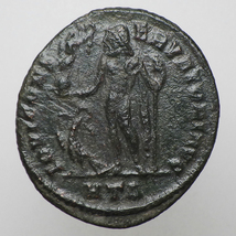 【古代ローマコイン】Licinius I（リキニウス）クリーニング済 ブロンズコイン 銅貨(BeaWay6VKy)_画像2