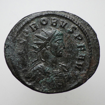 【古代ローマコイン】Probus（プロブス）クリーニング済 ブロンズコイン 銅貨(sP2MDJzN5w)_画像1