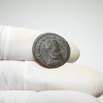 【古代ローマコイン】Licinius I（リキニウス）クリーニング済 ブロンズコイン 銅貨(t86w_H_nZi)_画像5