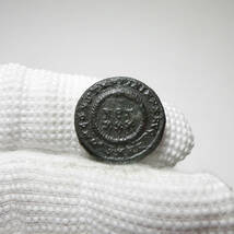 【古代ローマコイン】Constantine I（コンスタンティヌス1世）クリーニング済 ブロンズコイン 銅貨(PGiBPPnwVn)_画像6