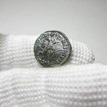 【古代ローマコイン】Valens（ヴァレンス）クリーニング済 ブロンズコイン 銅貨(Pt285PG9cg)_画像8