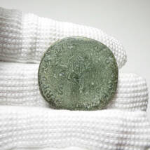 【古代ローマコイン】Marcus Aurelius（マルクス・アウレリウス）クリーニング済 ブロンズコイン 銅貨(nBbnFQ45dU)_画像6