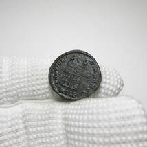 【古代ローマコイン】Constantine I（コンスタンティヌス1世）クリーニング済 ブロンズコイン 銅貨(Neh7ybM7Ub)_画像7
