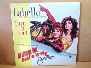 LABELLEラベル/Turn It Out/12'/PattiLaBelle/３人のエンジェル