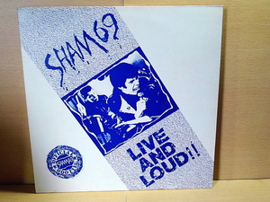 SHAM 69シャム69/Live And Loud!!/LP