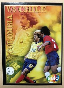 1998 salo COLOMBIA vs CHILE★VALDERRAMA★バルデラマ★レア！