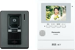 【送料無料】パナソニック テレビドアホン 電源コード式 自動録画機能付 手動録画 増設モニター 室内通話 モニター